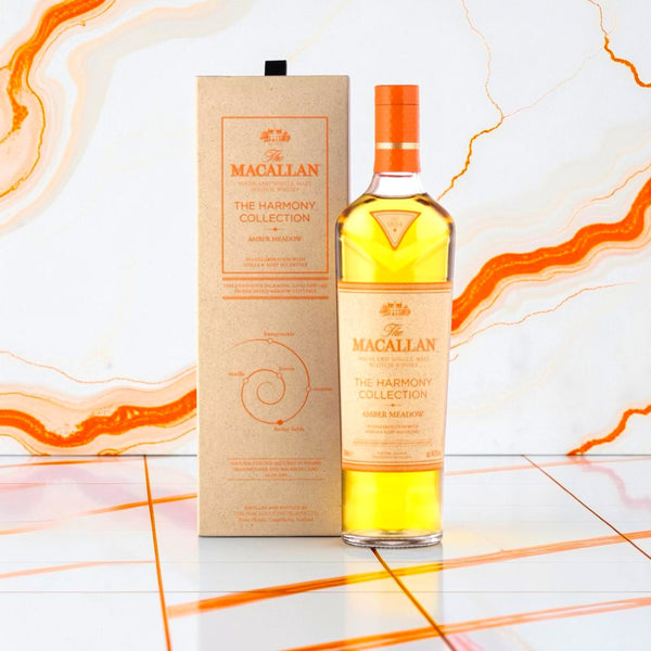 The Macallan Harmony Collection Amber Meadow Highland Single Malt Scotch Whisky — 2023 Travel Retail Release, 80 Proof