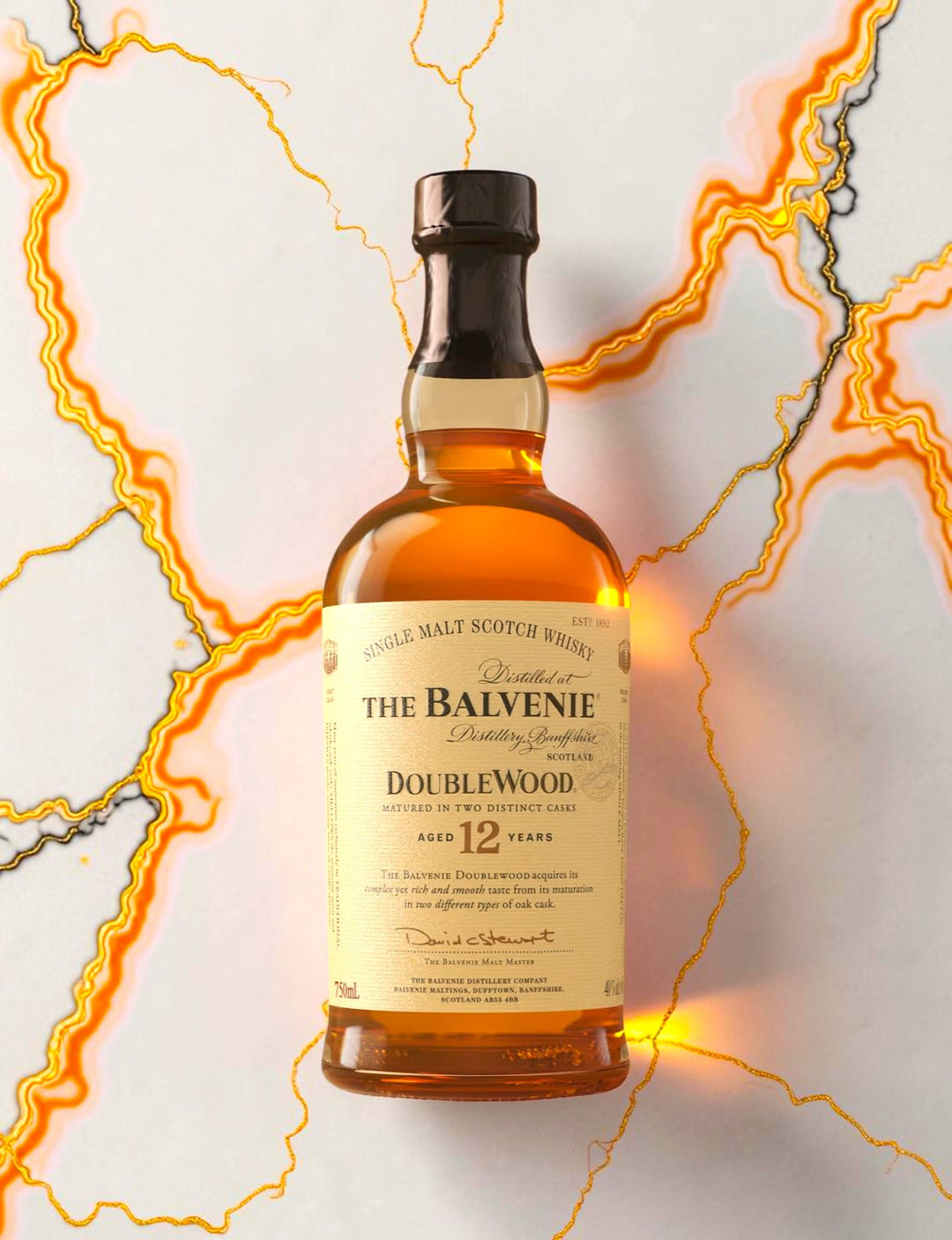 The Balvenie 12 Year Old DoubleWood Single Malt Scotch Whisky — 43% ABV