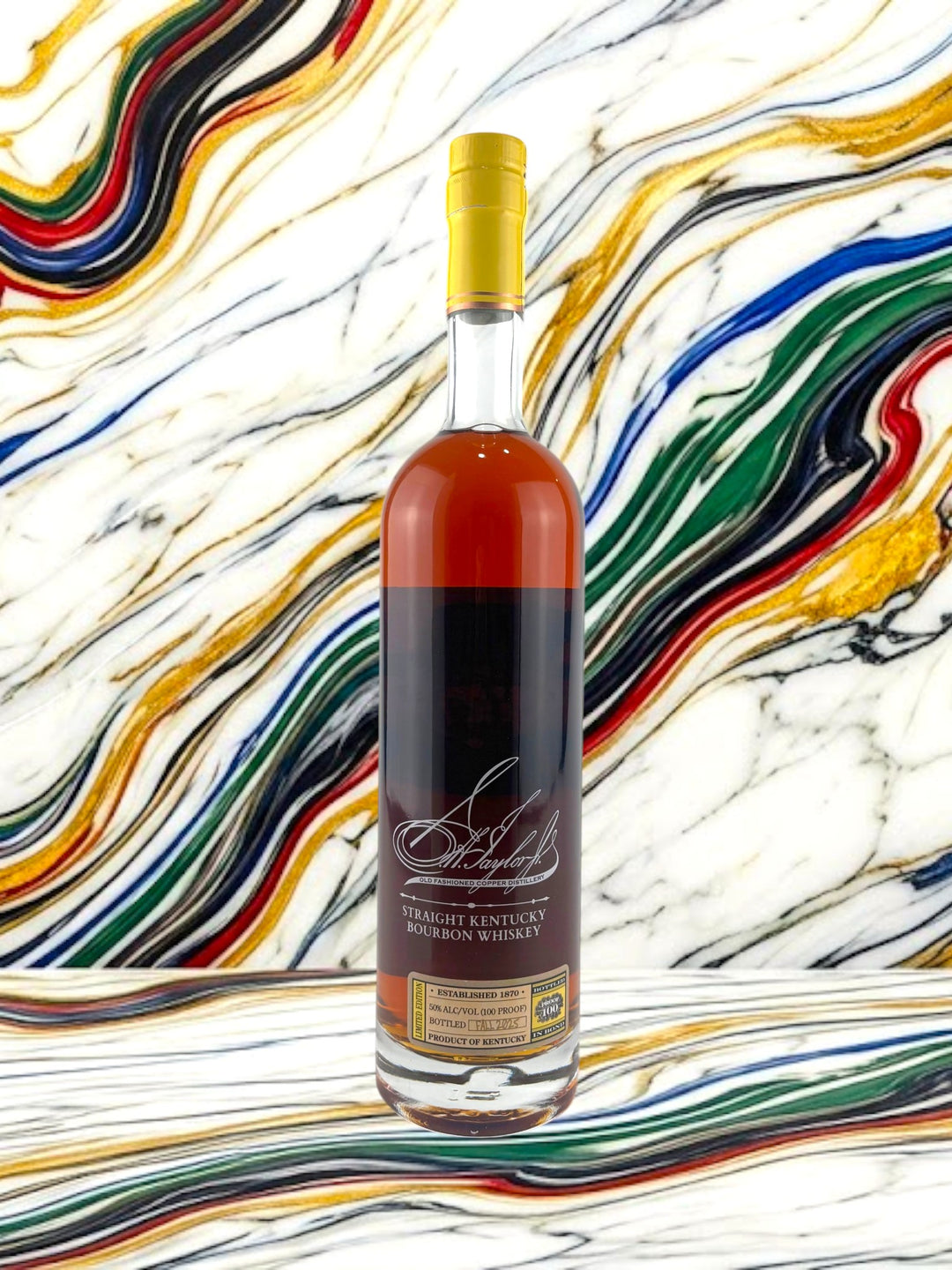 Colonel E.H. Taylor, Jr. Bottled-in-Bond Kentucky Straight Bourbon Whiskey — 2025 Buffalo Trace Antique Collection, 15 Year 4 Months, 100 Proof