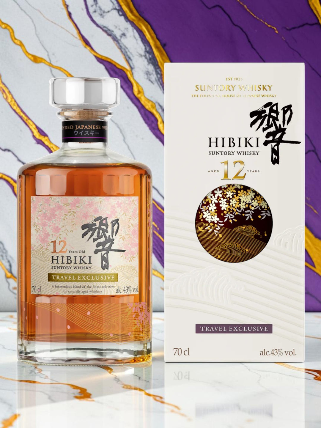 Hibiki 12 Year Old Blended Japanese Whisky — Suntory, 86 Proof