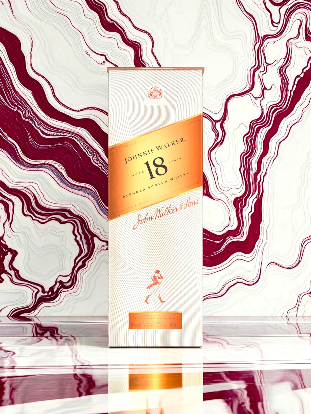 Johnnie Walker Platinum Label 18 Year Old Blended Scotch Whisky — Aged Reserve Blend, 80 Proof