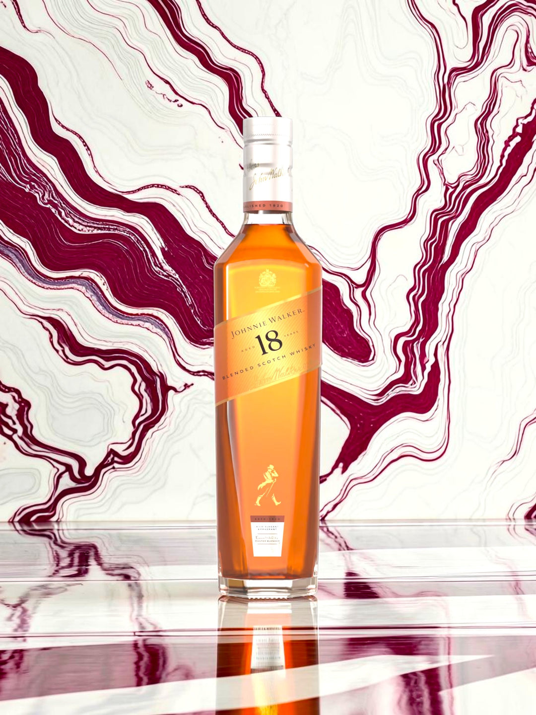 Johnnie Walker Platinum Label 18 Year Old Blended Scotch Whisky — Aged Reserve Blend, 80 Proof