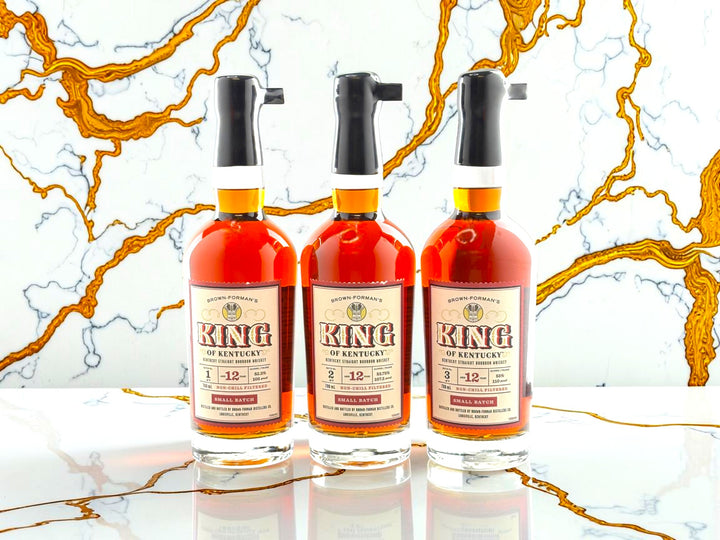 King of Kentucky Small Batch Bourbon Set of 3 (2026 Release - Batches 1–3)