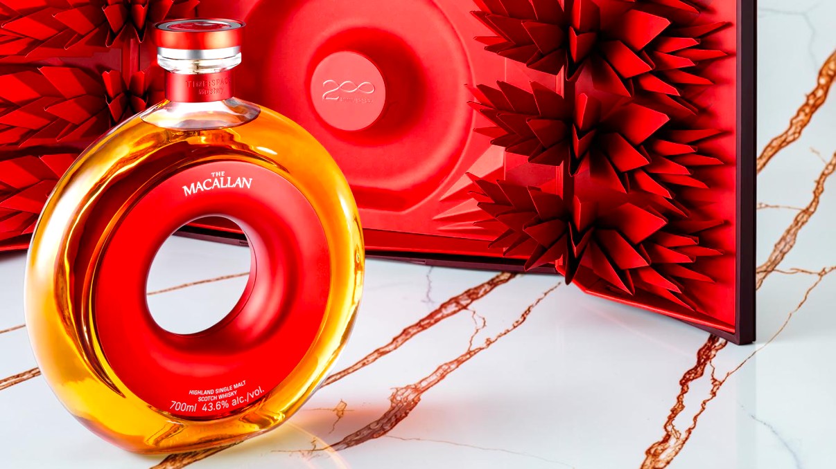 ウイスキー THE MACALLAN time&space200th Anniversary Macallan Time Space Mastery | 200 Year Anniversary– Midnight Whiskey