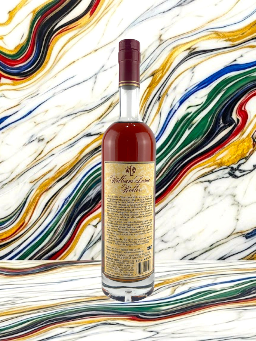 William Larue Weller 2025 Kentucky Straight Bourbon Whiskey — Buffalo Trace Antique Collection, 12 Years 7 Months Wheated Cask Strength, 129 Proof