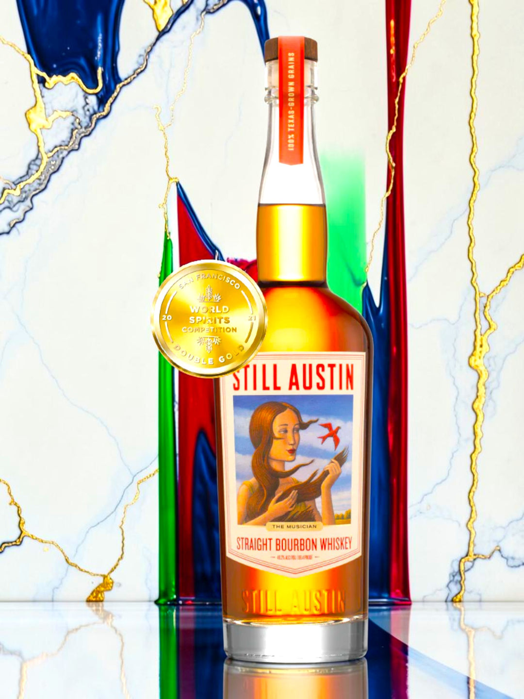 Still Austin Cask Strength "The Musician" Bottled-in-Bond Straight Bourbon Whiskey — Texas Craft Distillery, Cask Strength