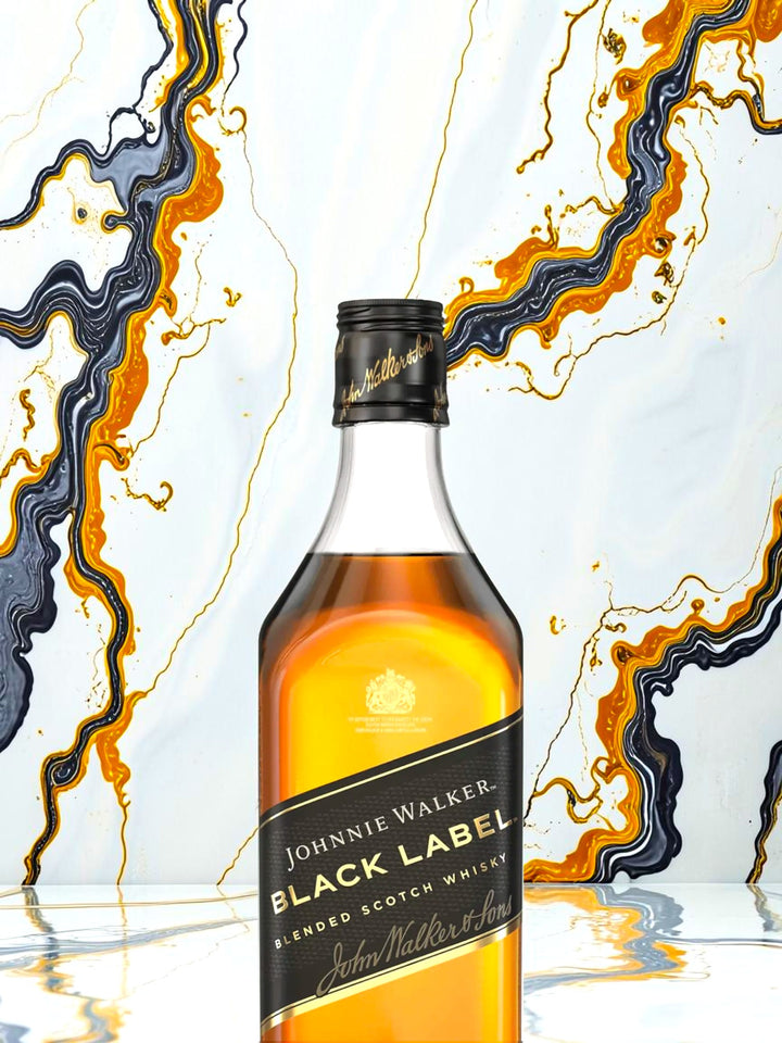 Johnnie Walker Black Label 12 Year Old Blended Scotch Whisky — Diageo Core Range, 80 Proof