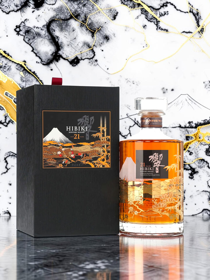 Hibiki 21 Year Old Mount Fuji "Kacho Fugetsu" Limited Edition Japanese Whisky