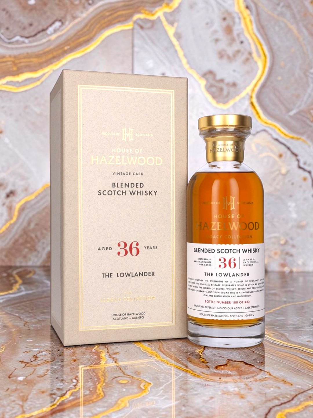 House of Hazelwood The Lowlander 36 Year Old Blended Scotch Whisky (Legacy Collection)