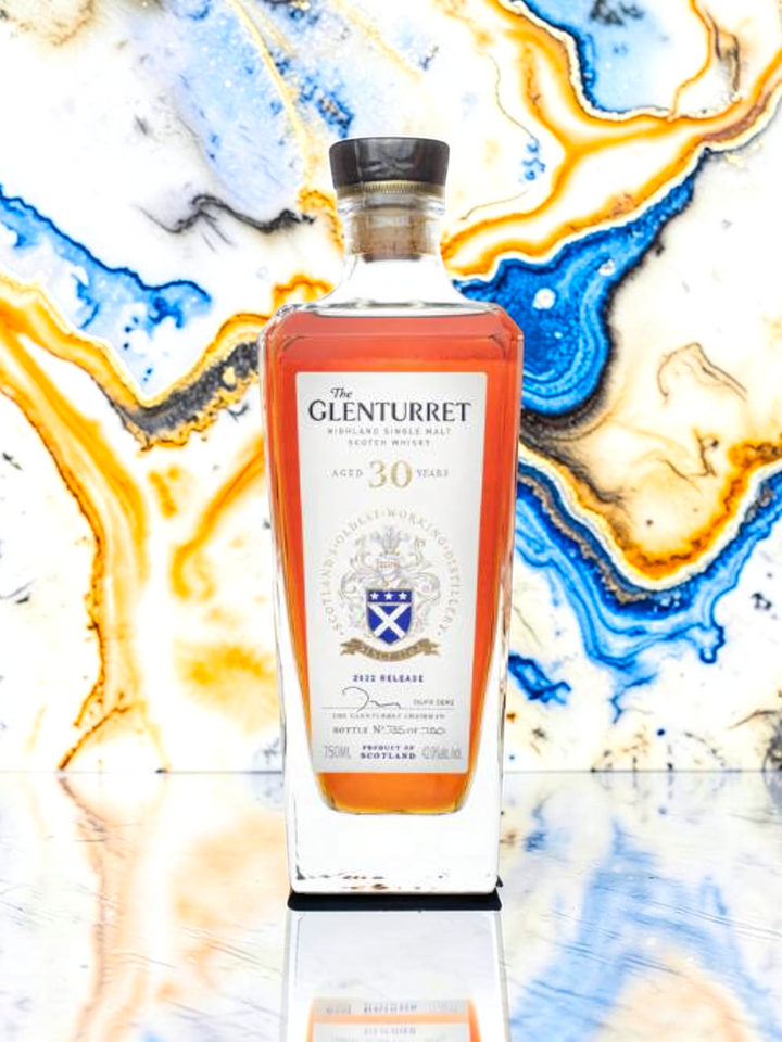 The Glenturret 30 Years Old 2023 Release Highland Single Malt Scotch Whisky