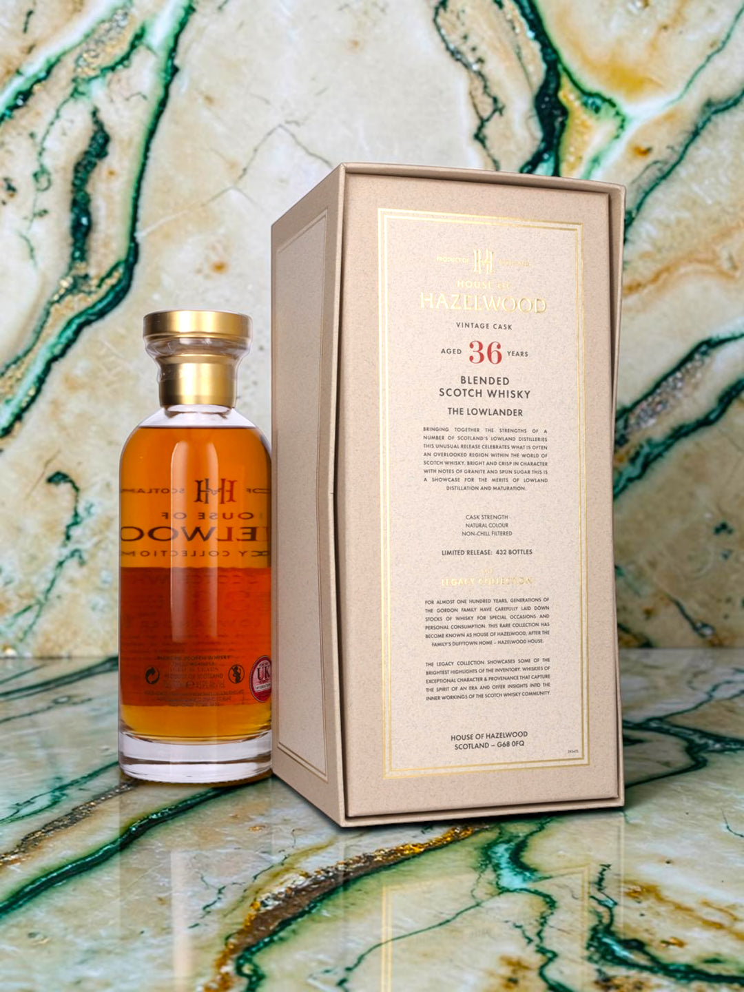 House of Hazelwood The Lowlander 36 Year Old Blended Scotch Whisky (Legacy Collection)