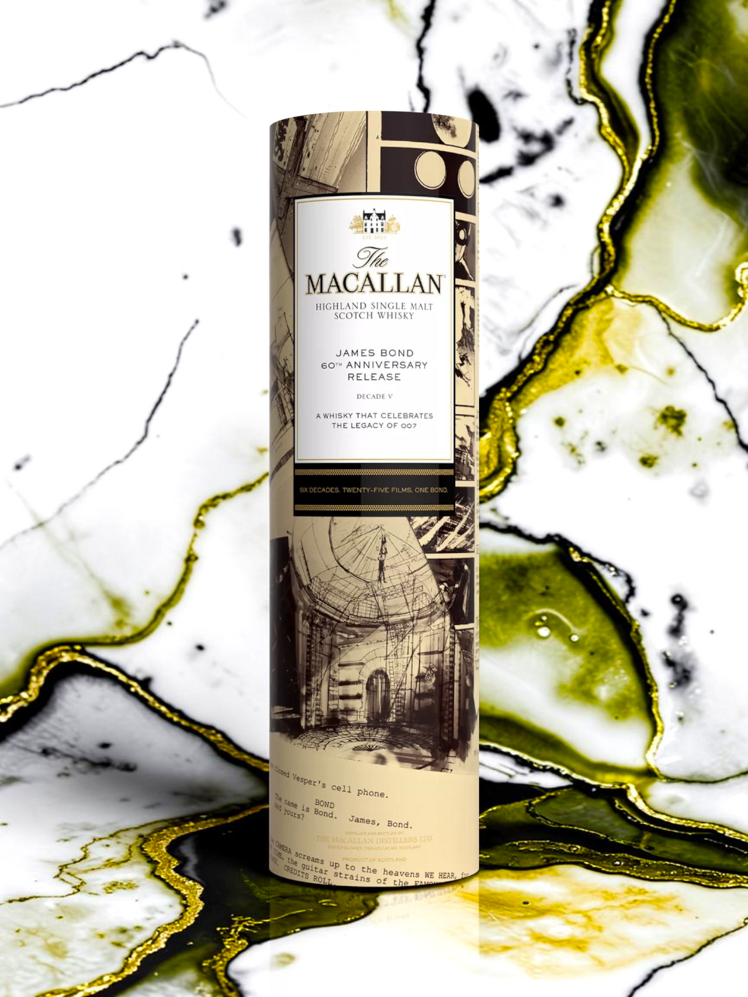 The Macallan James Bond 60th Anniversary Release Decade V