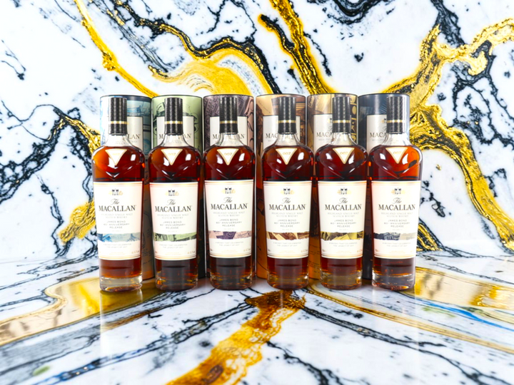 The Macallan James Bond 60th Anniversary Release Decade I