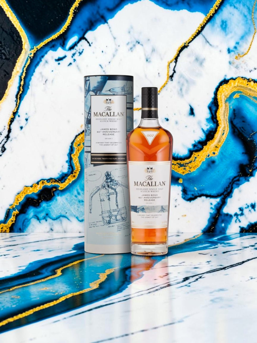 The Macallan James Bond 60th Anniversary Release Decade I