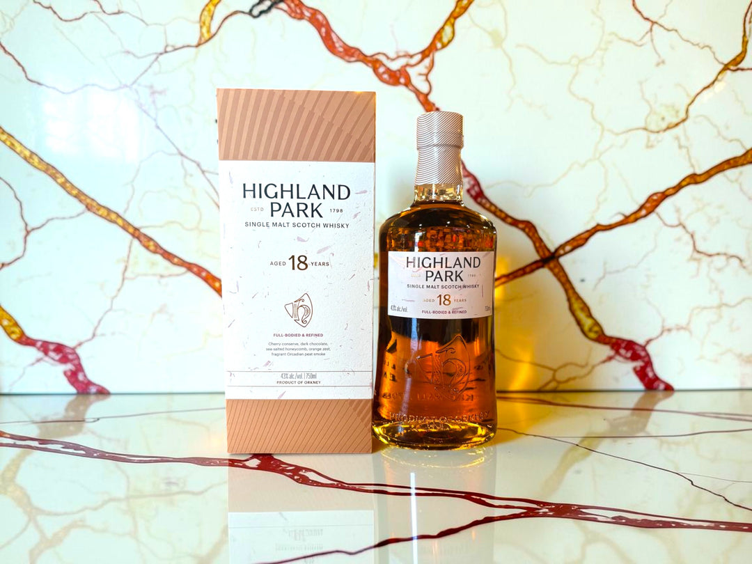 Highland Park 18 Year Old "Viking Pride" Single Malt Scotch Whisky — Orkney, 86 Proof