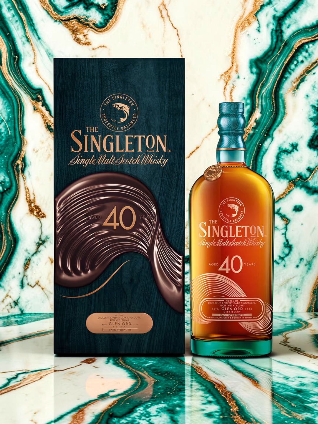 The Singleton of Glen Ord 40 Year Old Single Malt Scotch Whisky (The Epicurean Odyssey Series)