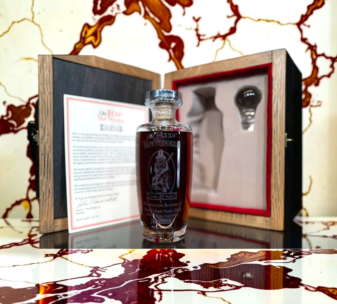 Old Rip Van Winkle Pappy 25 Year Bourbon- | Midnight Whiskey