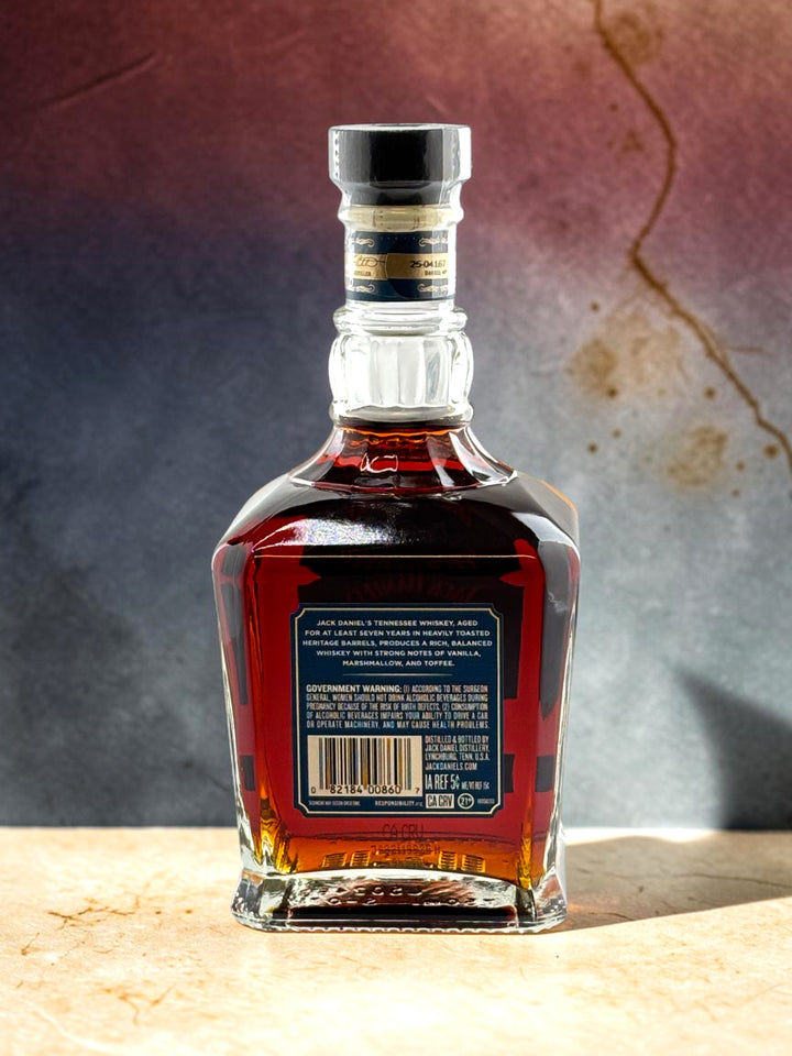Back Label
Jack Daniel&