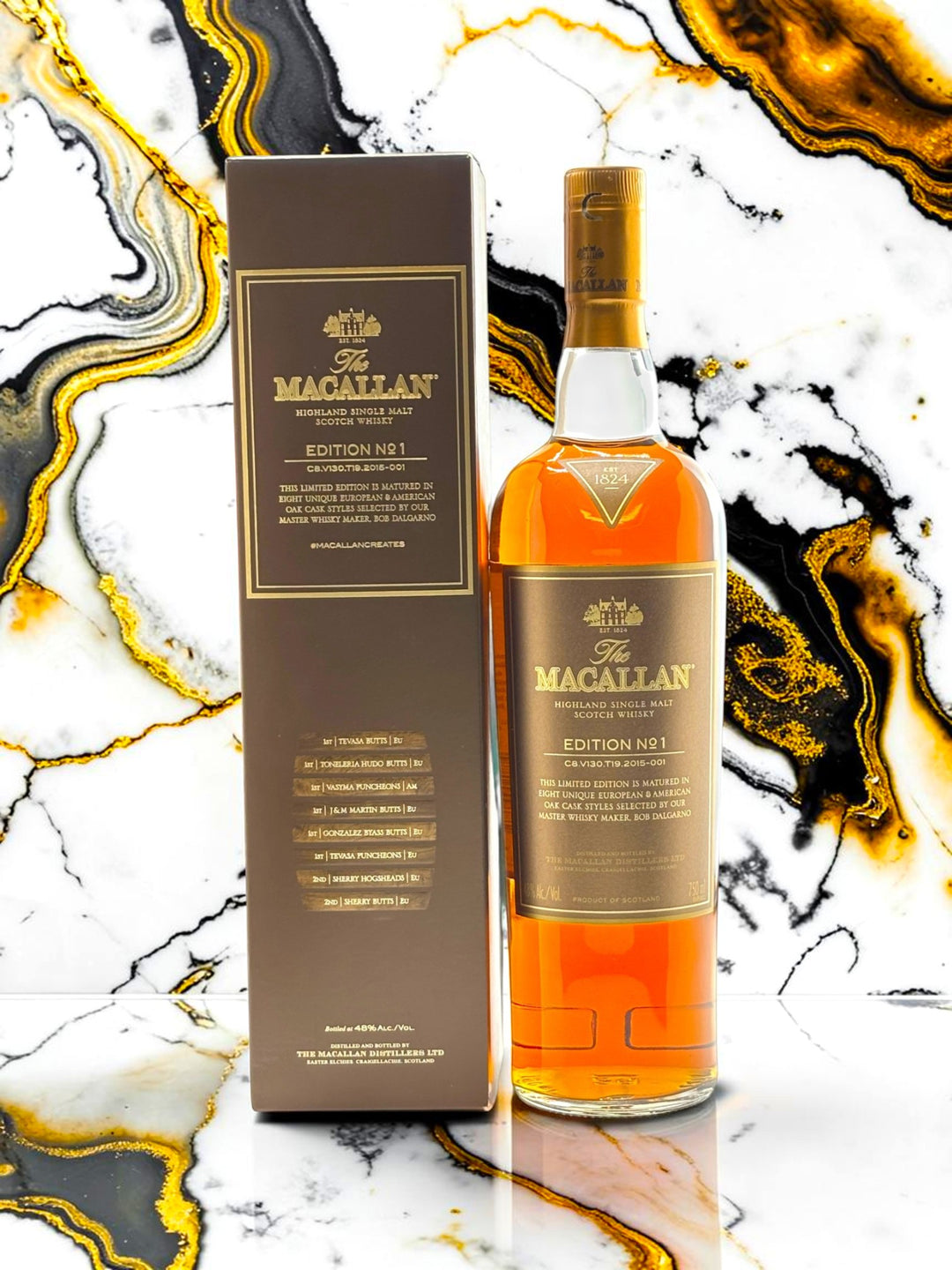 The Macallan Edition No. 1 Highland Single Malt Scotch Whisky (2015 Release)