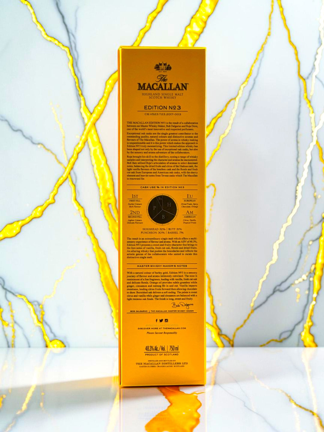 The Macallan Edition No. 3 Highland Single Malt Scotch Whisky (2017 Release)
