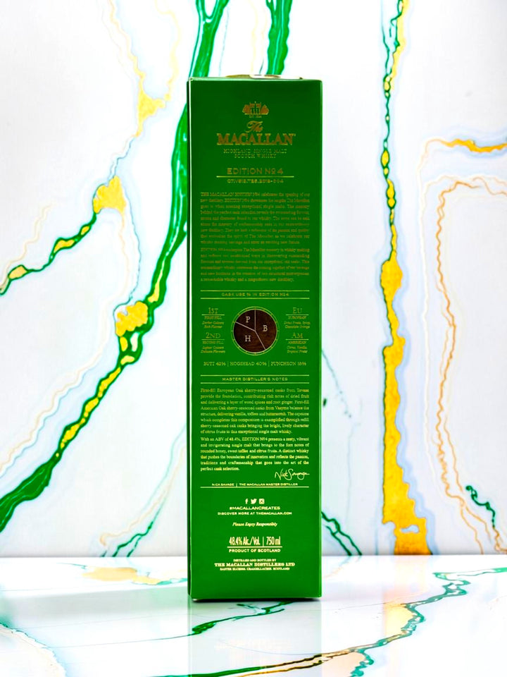 The Macallan Edition No. 4 Highland Single Malt Scotch Whisky (2018 Release)