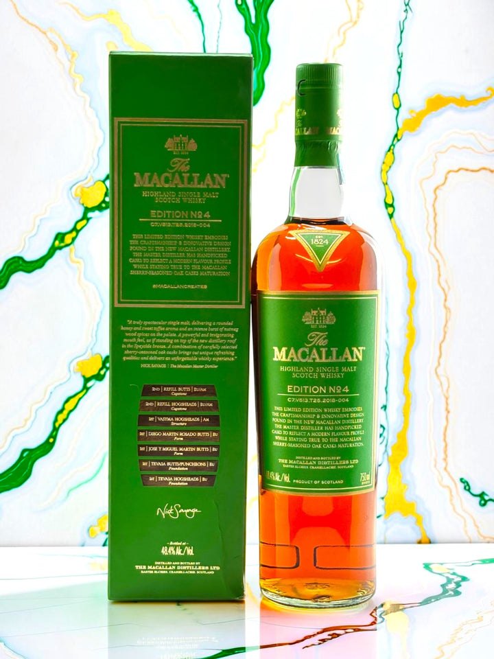 The Macallan Edition No. 4 Highland Single Malt Scotch Whisky (2018 Release)