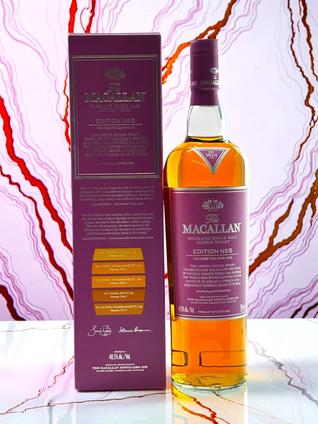The Macallan Edition No. 5 Highland Single Malt Scotch Whisky (2019 Release)