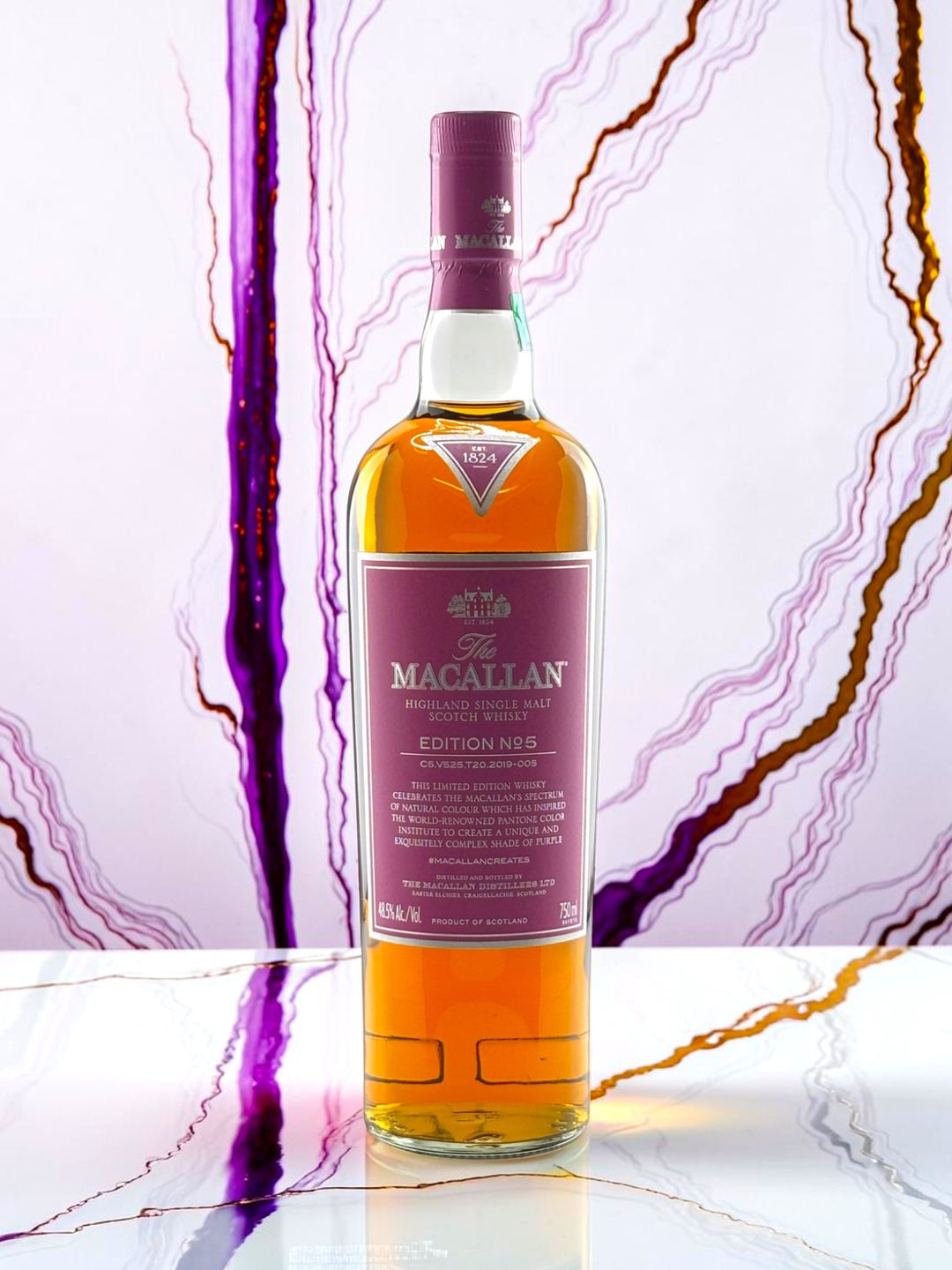 The Macallan Edition No. 5 Highland Single Malt Scotch Whisky (2019 Release)