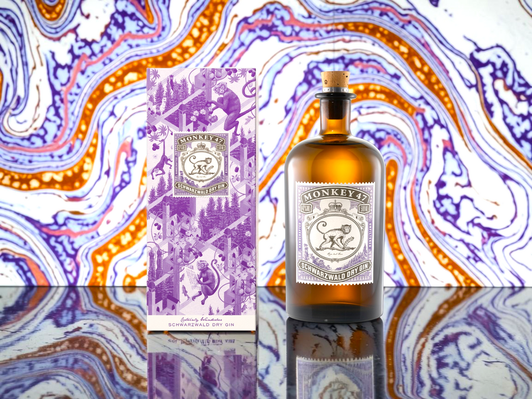 Monkey 47 Schwarzwald Dry Gin — German Black Forest, 47 Botanicals, 47% ABV