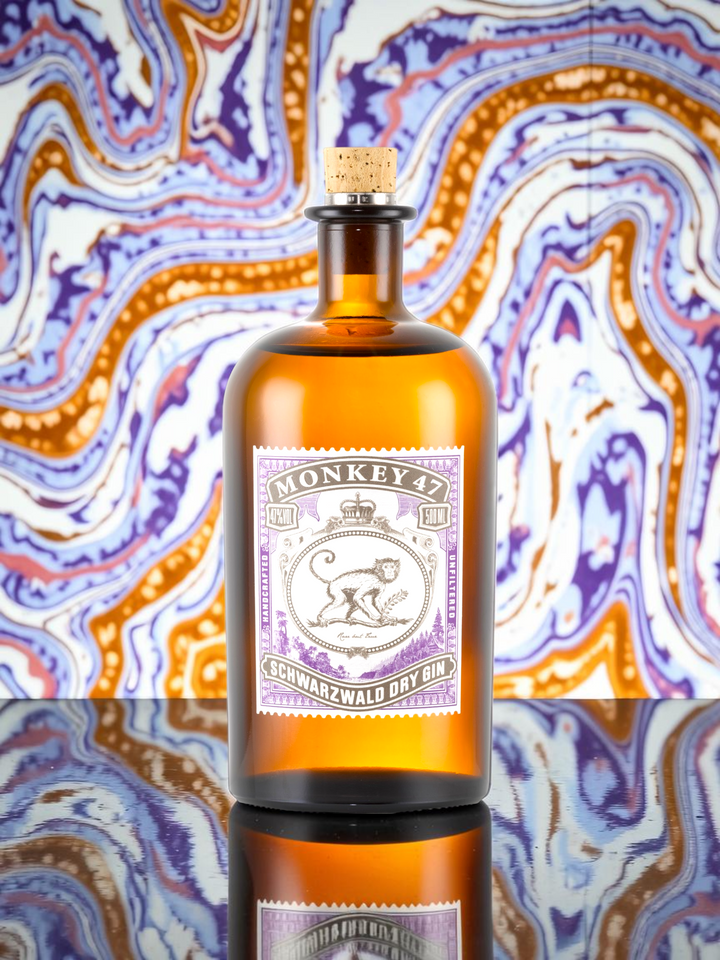 Monkey 47 Schwarzwald Dry Gin — German Black Forest, 47 Botanicals, 47% ABV